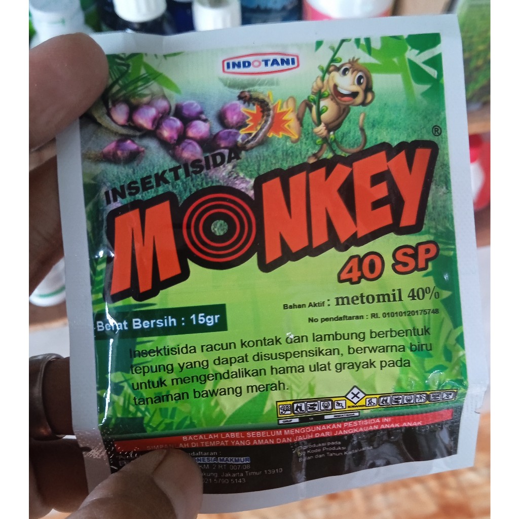 Insektisida MONKEY 40 SP Bahan Aktif Metomil 40%