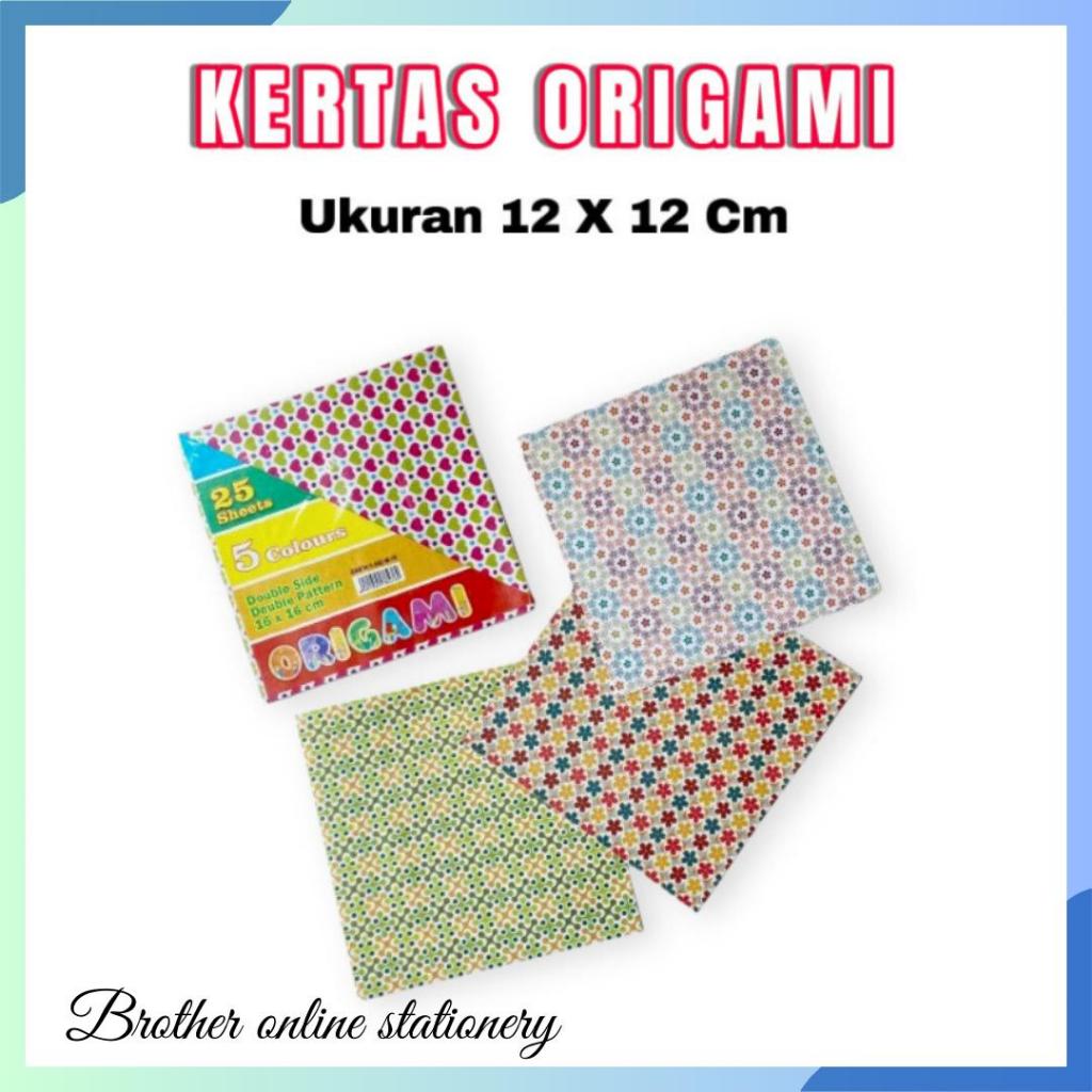 

BOS Origami GASTA Motif / Kertas Lipat / Kertas Origami