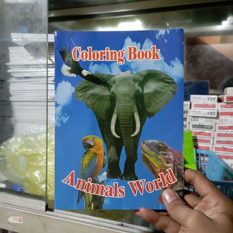 

Buku Sulap Coloring Book Animals World Change Color