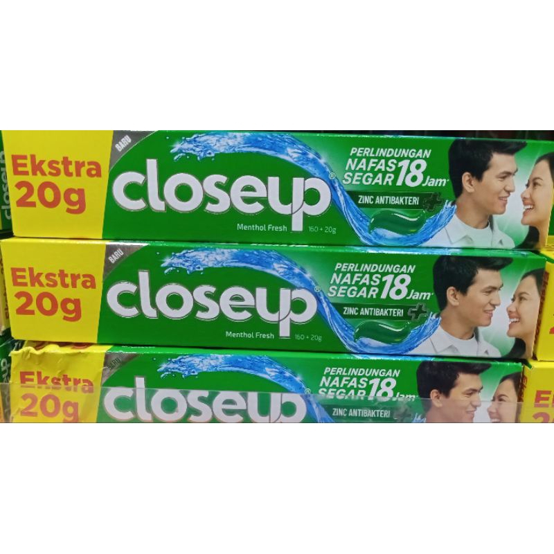 CLOSEUP GREEN 160G+20G