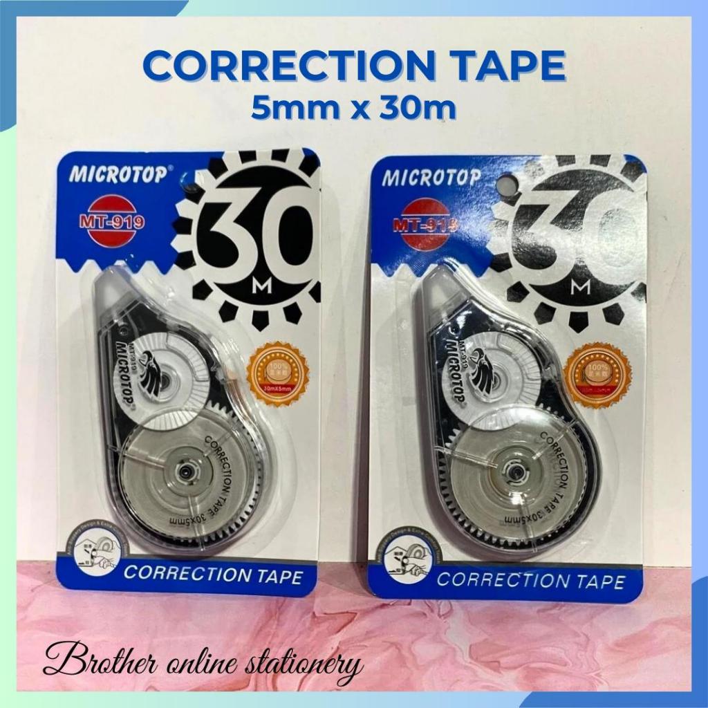 

BOS Correction Tape Tip Ex Roll Pita koreksi 30x5mm