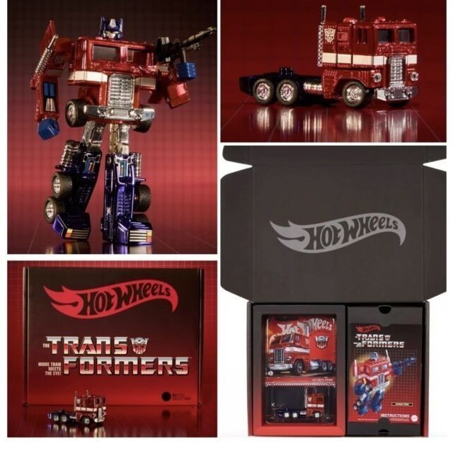 Hotwheels RLC transformers rlc Optimus Prime Mattel Creations Convention