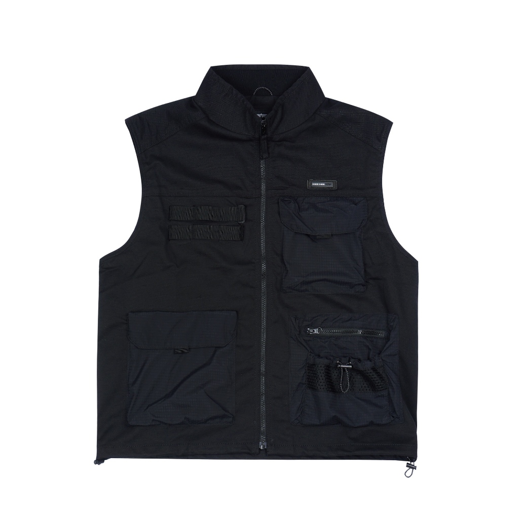 Rompi Original MGEE - Rompi Outdoor Pria Original MGEE Wazton CKPR 001 Black