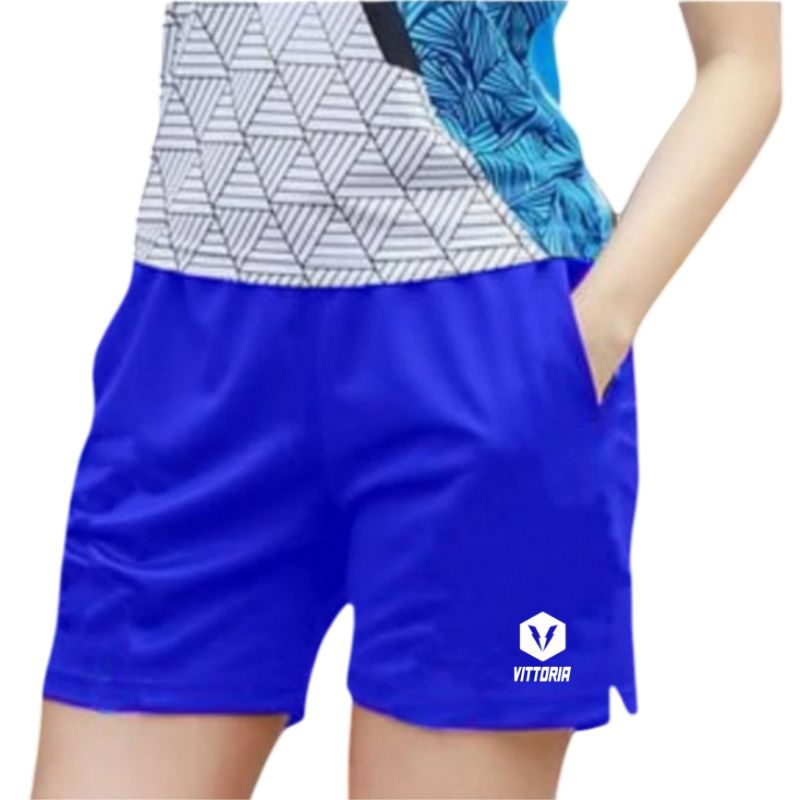 celana cewe kolor cewe saku volley voli olahraga