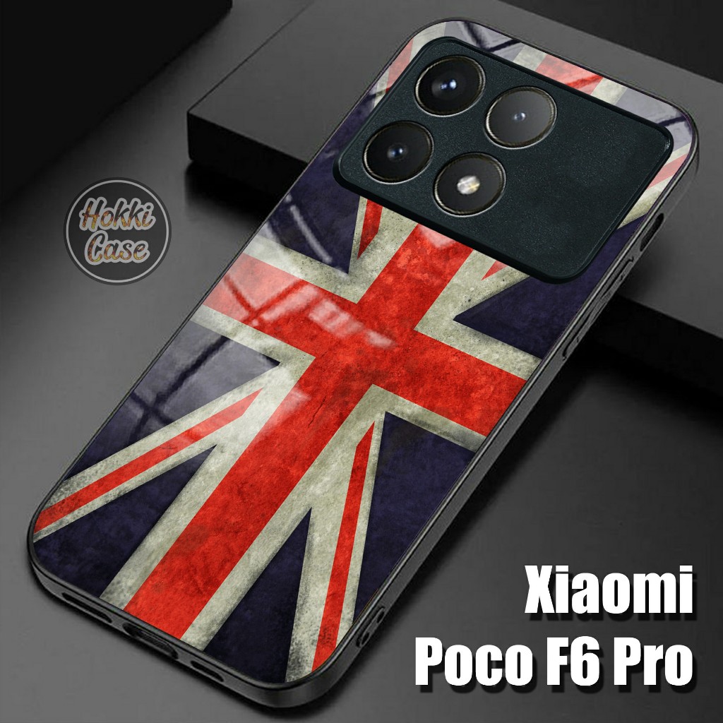 Case Poco F6 Pro - Softcase Glass Poco F6 Pro - Casing Poco F6 Pro 5G - Silikon Poco F6 Pro - F6 Pro
