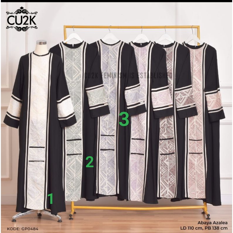 Abaya azalea by cucuk terbaru,abaya cantik,gamis CUCUK