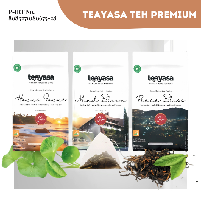 

TEAYASA Teh Premium Tea Antioksidan Alami Natural Hasil Riset Sekolah Farmasi ITB