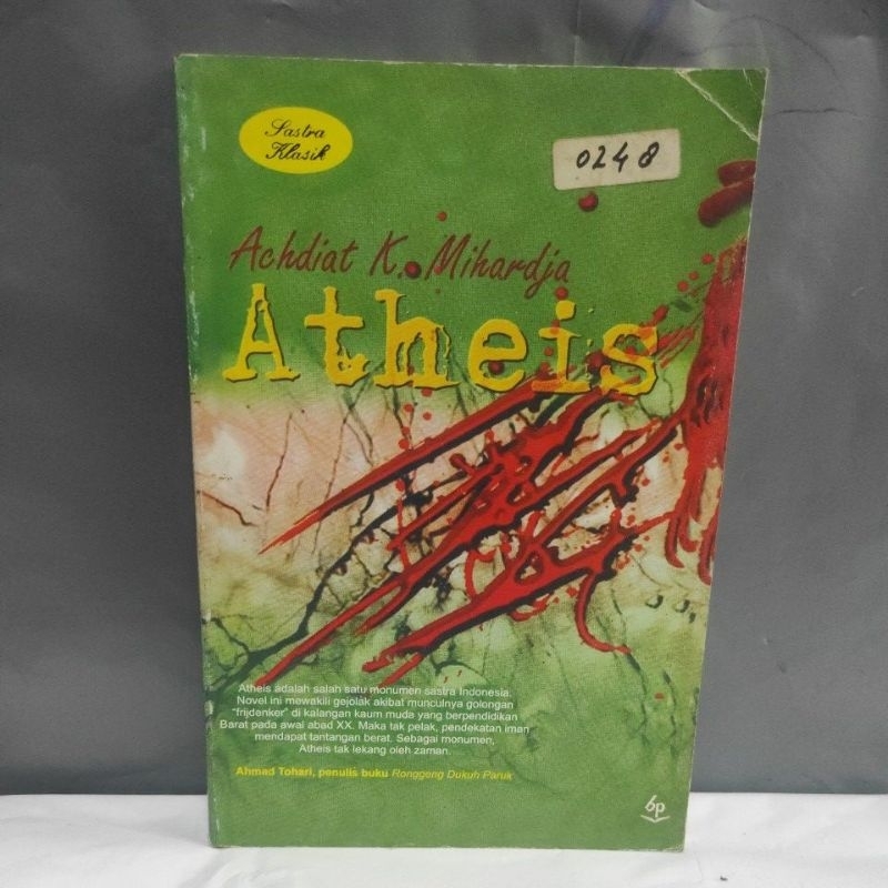 buku Atheis karya Achdiat k Mihardja