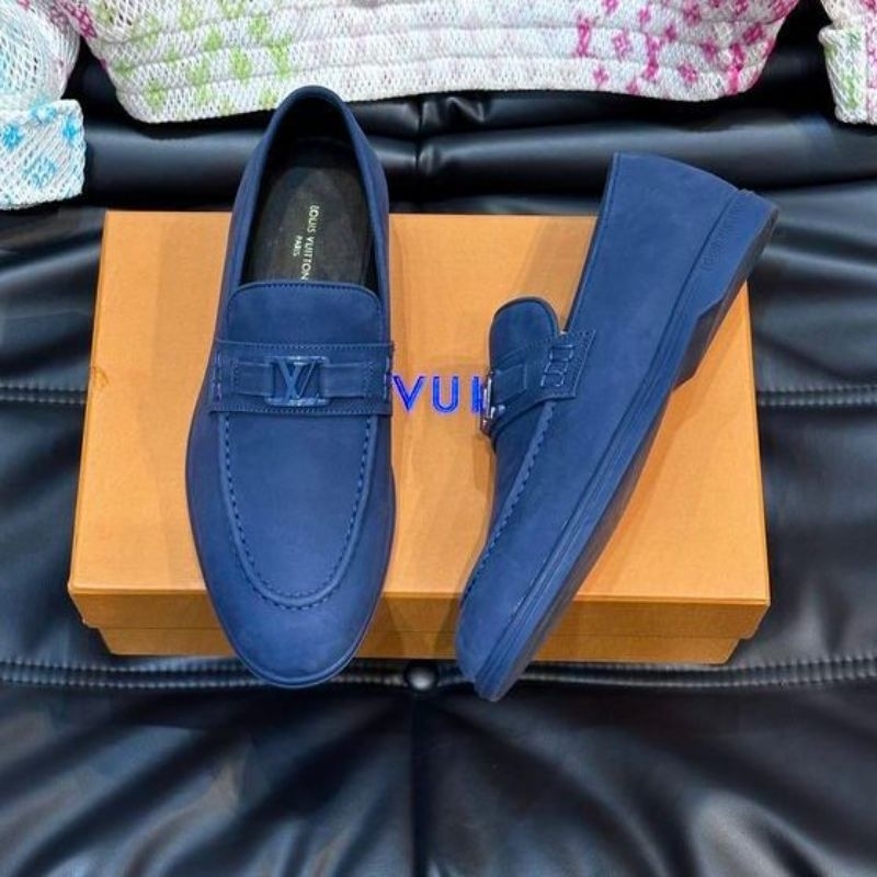 SEPATU LOAFER PRIA LOUIS VUITTON STYLE DESIGN BUSINESS CASUAL SHOES MEN SLIP-ON IMPORT VIP LS 1338