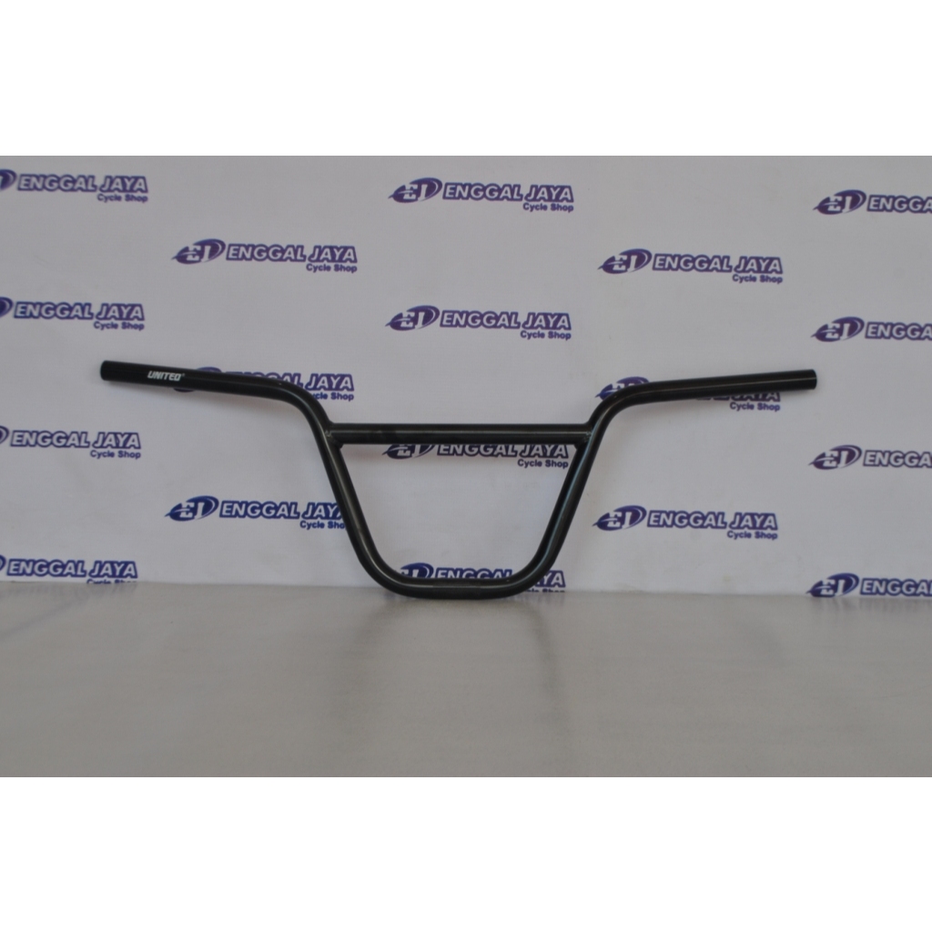 Stang Sepeda BMX 20 Inch United Shiny ST 865 Original Besi Tebal Kuat - Handlebar Bmx Panjang 75cm S