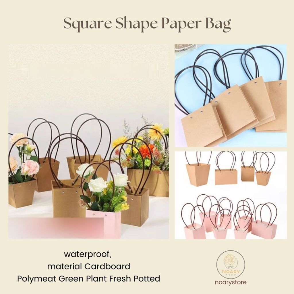 

SQUARE SHAPE PAPER BAG