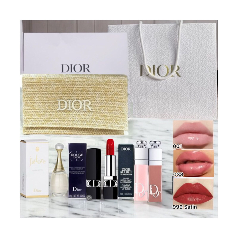 

Dior Gift Set isi 4item + Pouch Rattan & Paper Bag