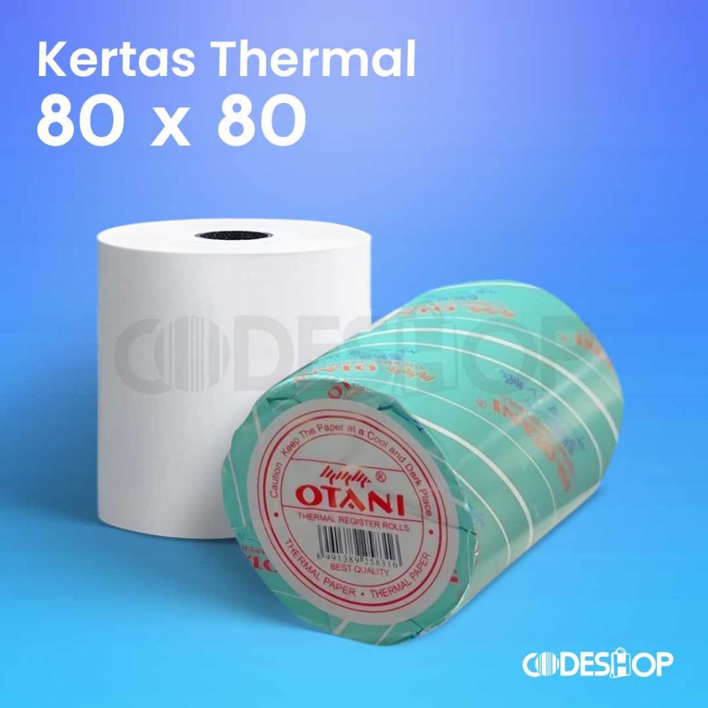 

Otani Hitam Kertas Thermal Struk Kasir 80 X 80 Epson TMT82X