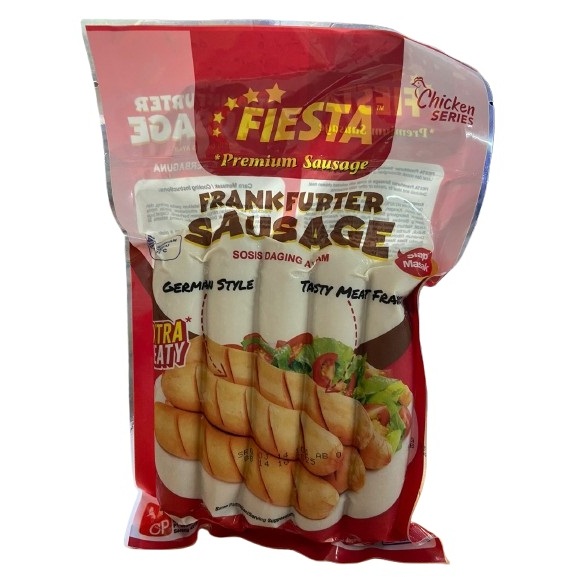 

SOSIS DAGING AYAM FRANKFURTER SAUSAGE FIESTA 300GR HALAL