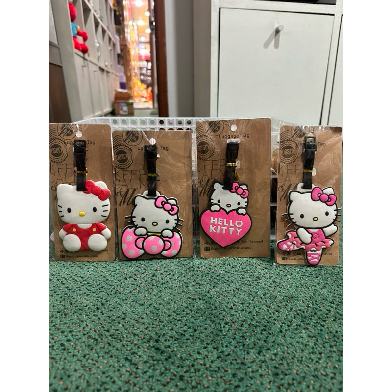 luggage tag/ gantungan koper hello kitty Pink dengan berbagai varian