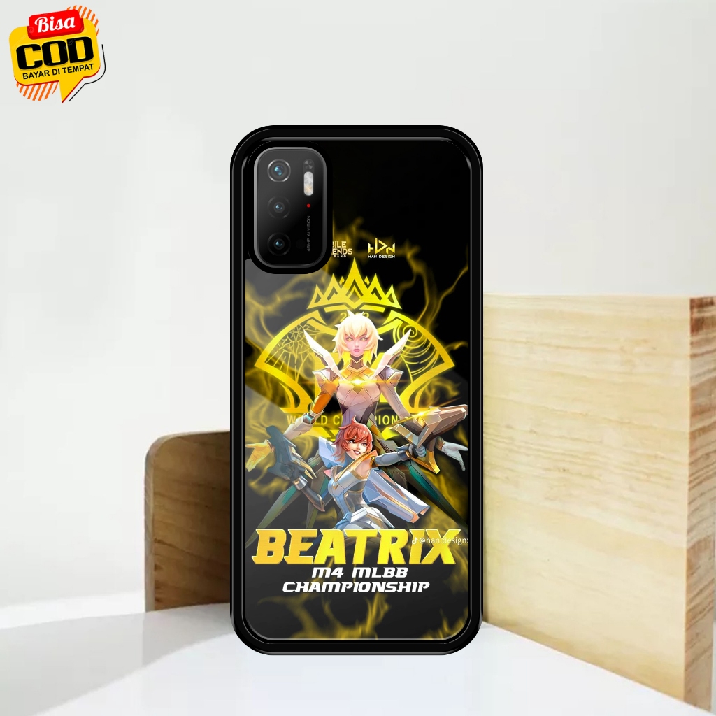 Case XIAOMI POCO M3 PRO 5G / REDMI NOTE 10 5G - STORE CASE ( MLBB ) - 2D Premium Glossy - Softcase G