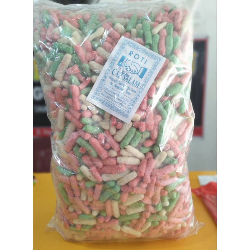 

BN- Kue Widaran Pelangi/Tai Kucing isi 5kg Cap Salam