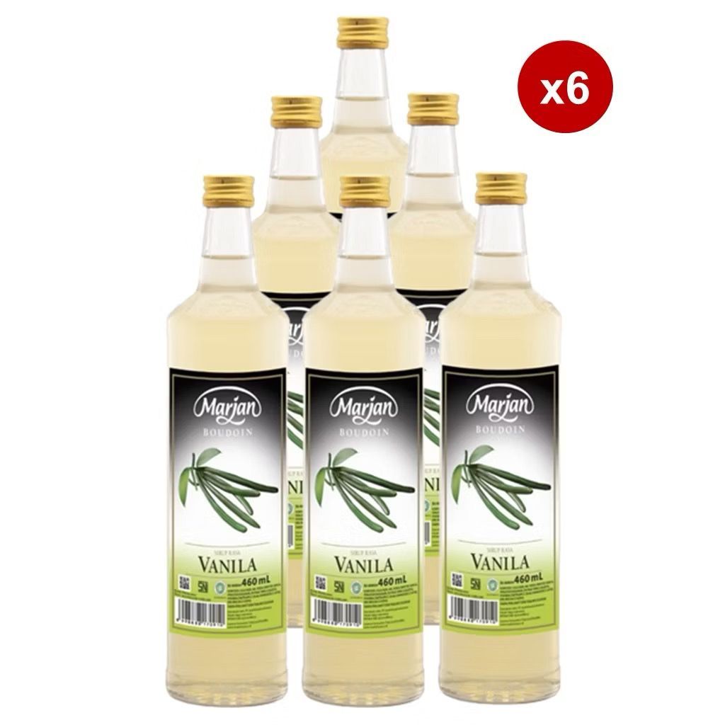 

Marjan Boudoin Syrup Vanila 460ml x 6