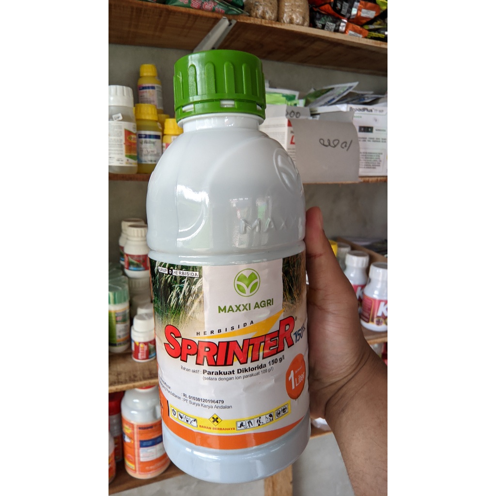 Herbisida Sprinter Parakuat Diklorinda Maxxi Agri