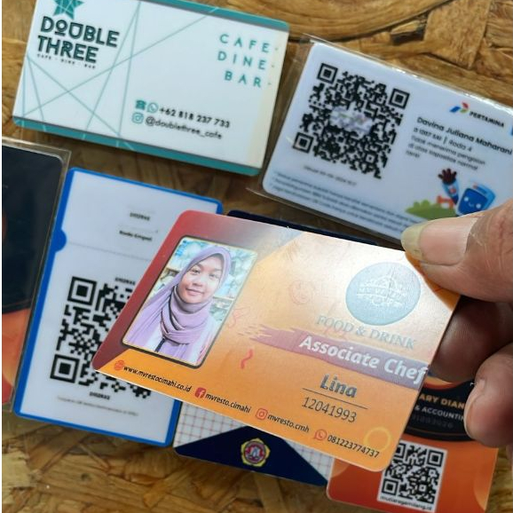 

KARTU ID CARD PVC CETAK 2 SISI / MEMBER CARD / KARTU KOMUNITAS/ KARTU VISITOR