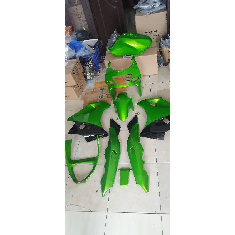 termurah body fullset Kawasaki ninja rr old hijau zx