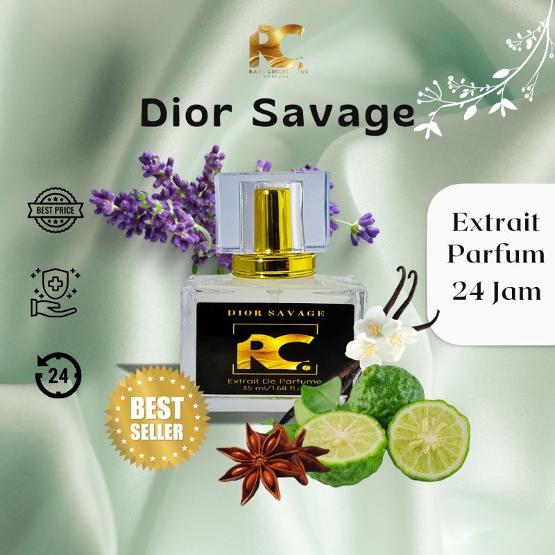 Parfum Pria DiorSauvage  Original 35 ml – Parfum Pria Tahan Lama & Elegan – Harga Promo Murah - Parf