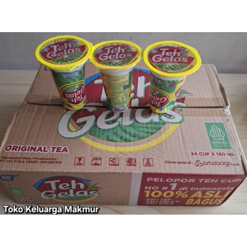 

TEH GELAS CUP 1 KARTON @160 ML