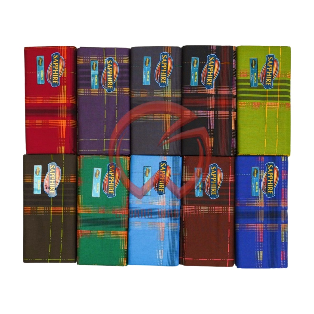 Grosir 10 Pcs Sarung Sapphire motif Milenial