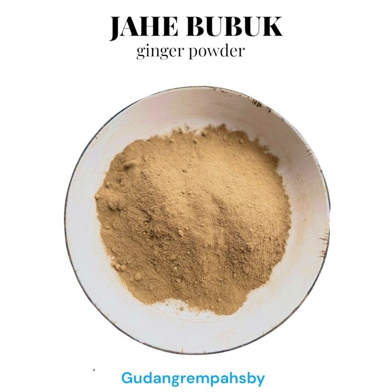 

JAHE PUTIH BUBUK ORGANIK 100% / GINGER POWDER