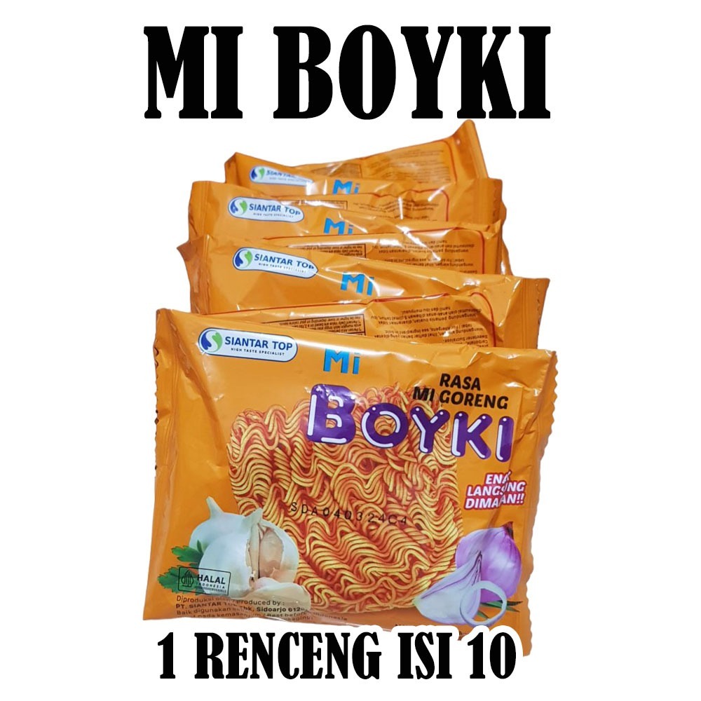 

SNACK MI BOYKI RENCENG ISI 10