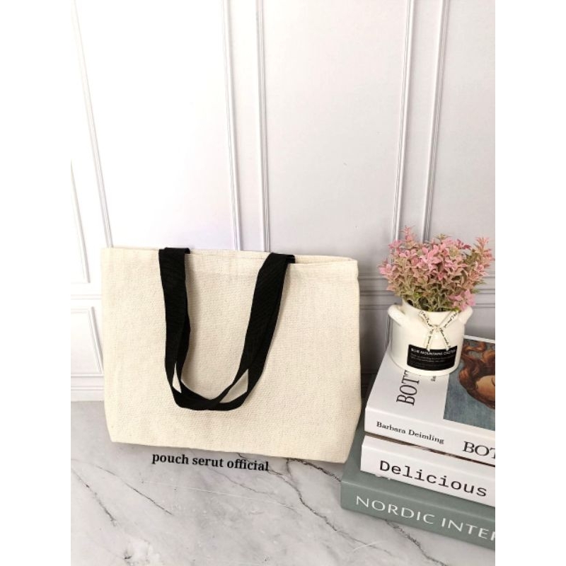 

totebag kanvas polos tebal