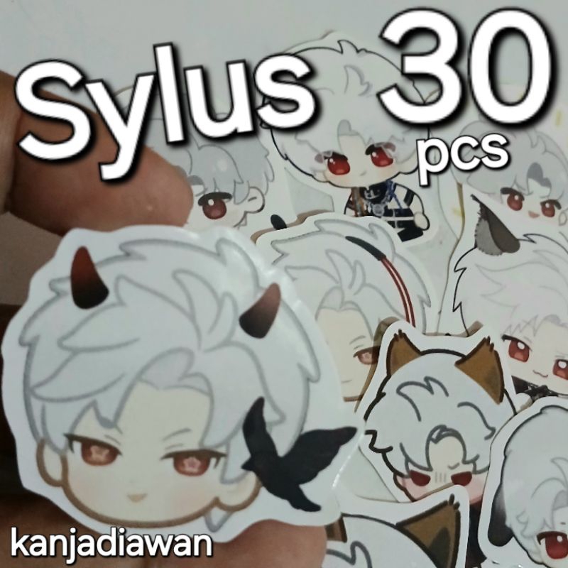 

Stiker Sylus Love and Deepspace Anime 30 PC Sticker Sylus Kitty