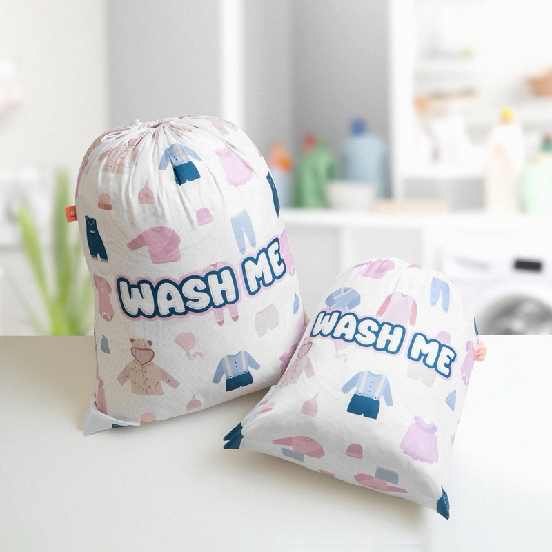 Laundry Bag, Tas Laundry, Kantong Laundry, Tas Laundry Travel, Travelling Laundry Bag, Tas Serut