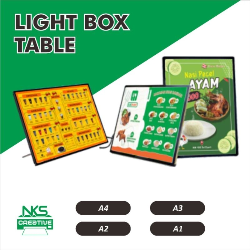 

Light Box Table Led Magnetic NKS Creative