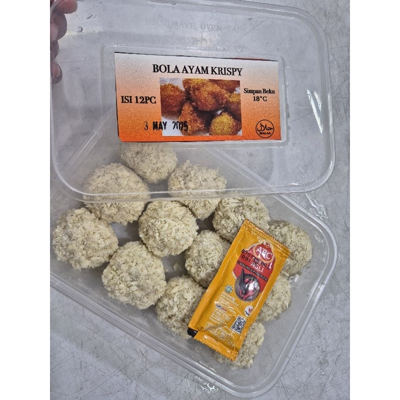 

Bola Ayam Crispy isi 12pcs