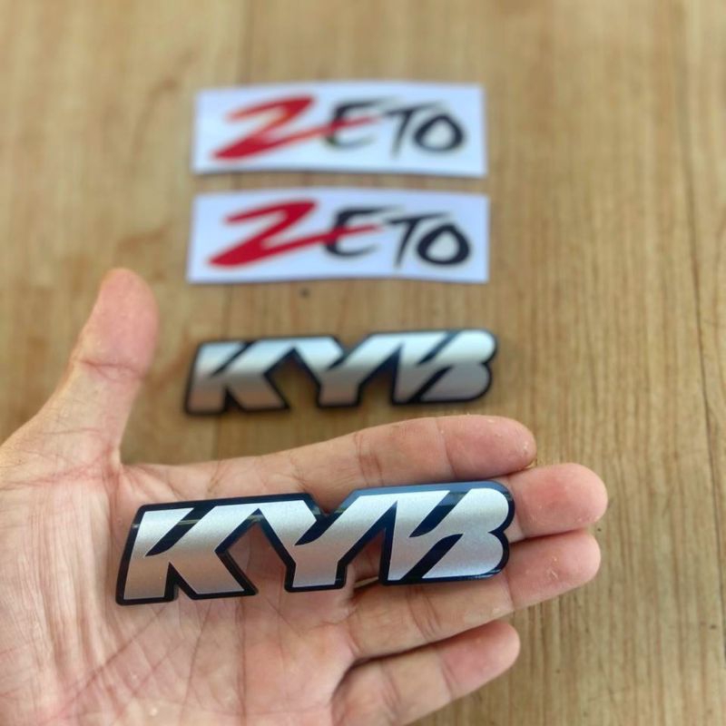 EMBLEM SHOCK KYB ZETO EMBLEM SHOCK DEPAN