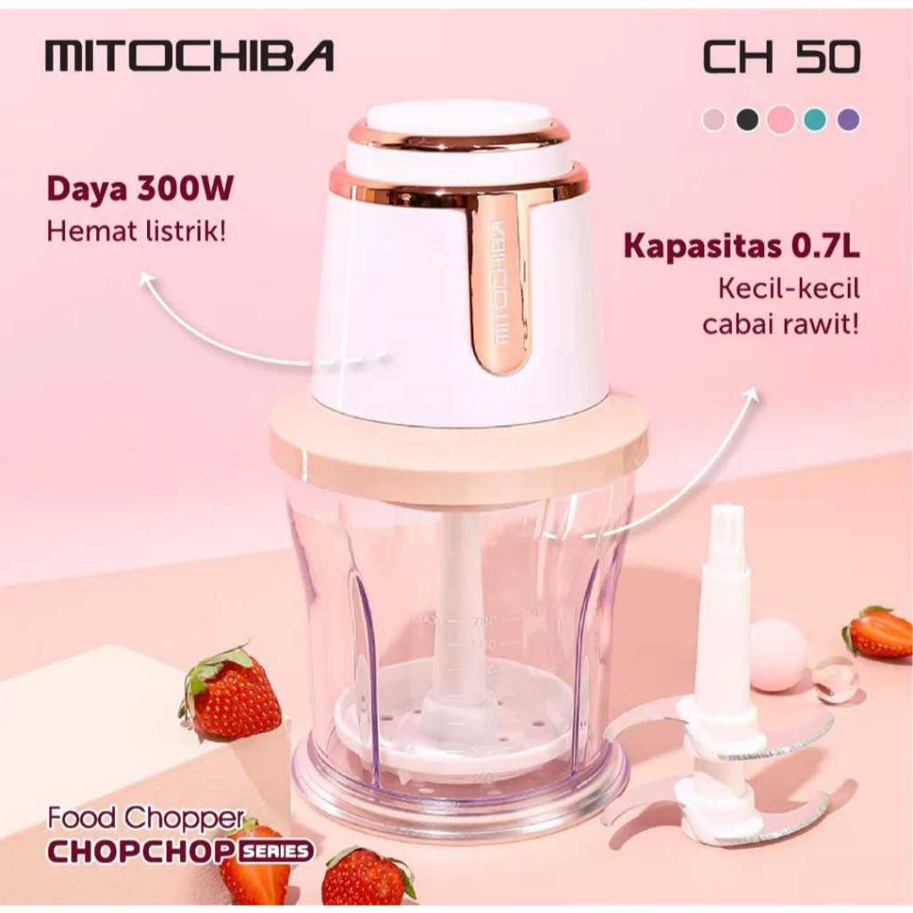 MITOCHIBA Food Chopper CH50/0,7liter/CH-50/Mini Chopper/Penggiling daging
