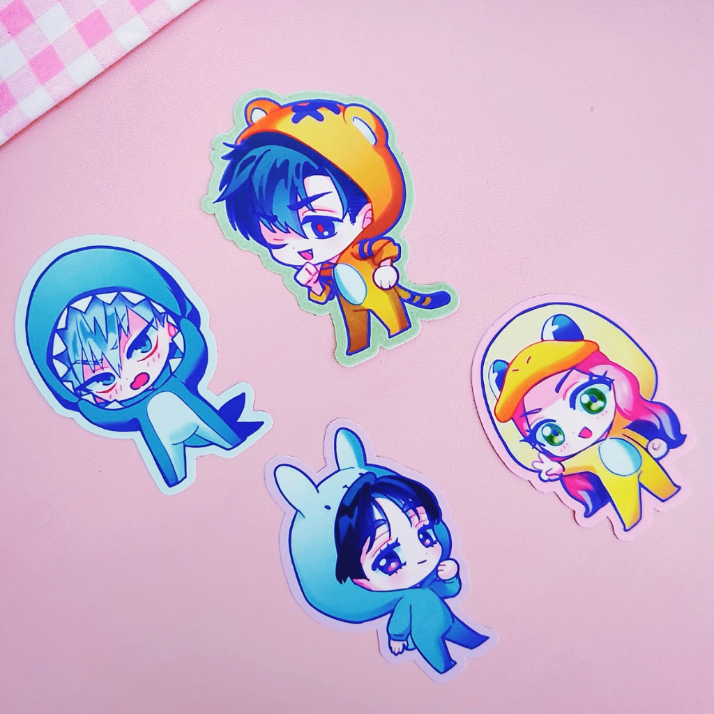 

[ALNST] Alien Stage Die Cut Sticker Jumper Series