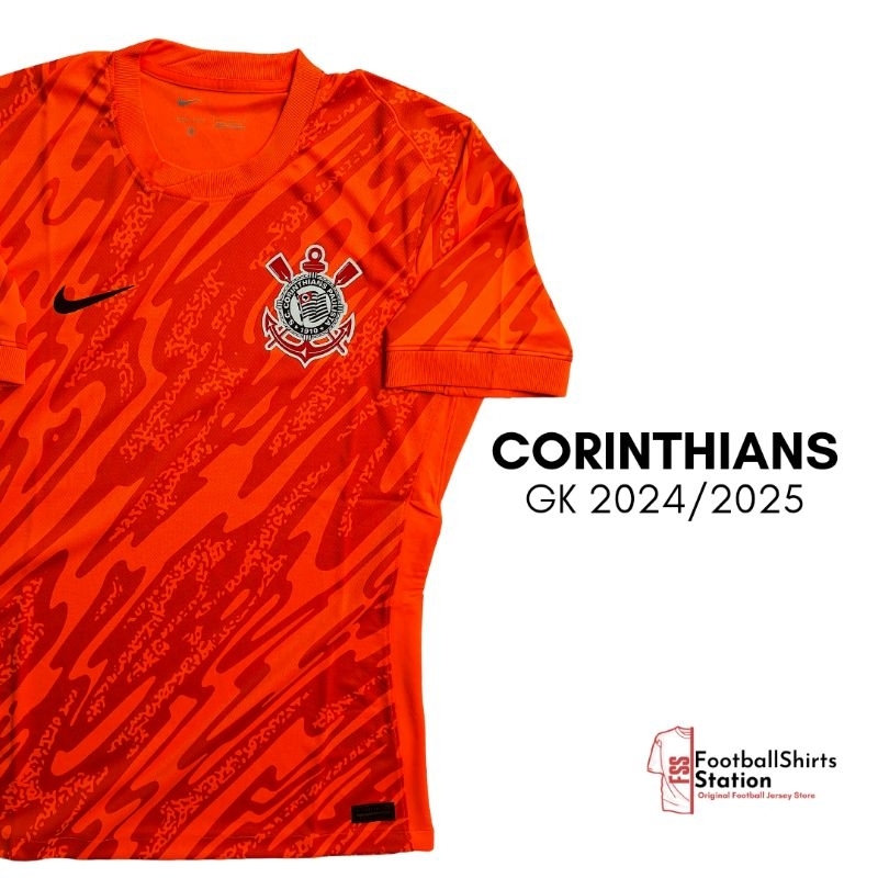 Jersey Corinthians GK 2024/2025 Player Issue Size L Original