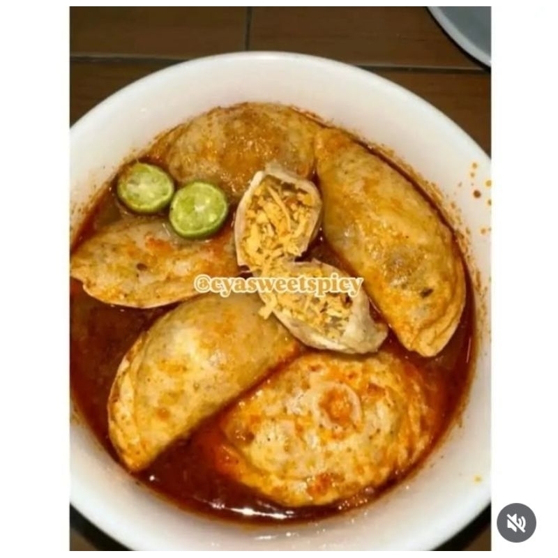 

cireng choli (chili oil) kuah