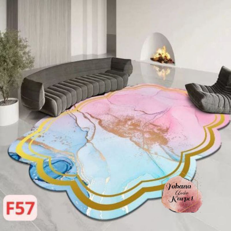 Karpet Eropa Import Polyester 100×150cm