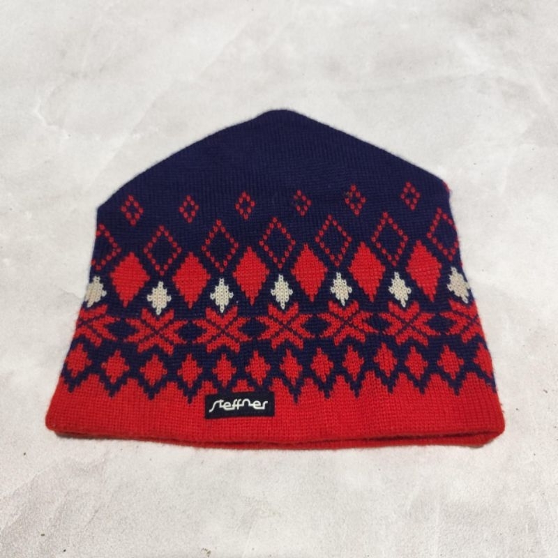 Topi beanie kupluk rajut steffner Navajo