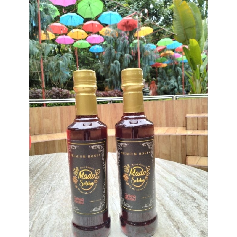 

Madu Soleha || Madu Murni Hutan Akasia 2 botol Madu / 1000 gram