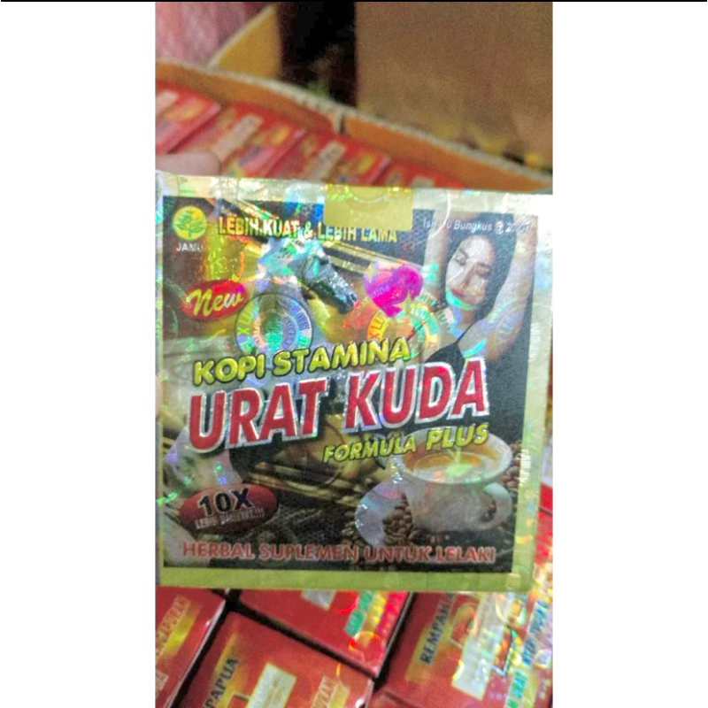Kopi Stamina Urat Kuda Formula Plus Herbal Supplement