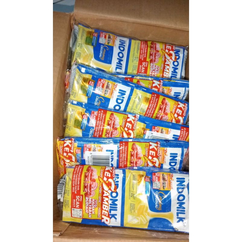 

SUSU INDOMILK KENTAL MANIS SACHET ISI 6