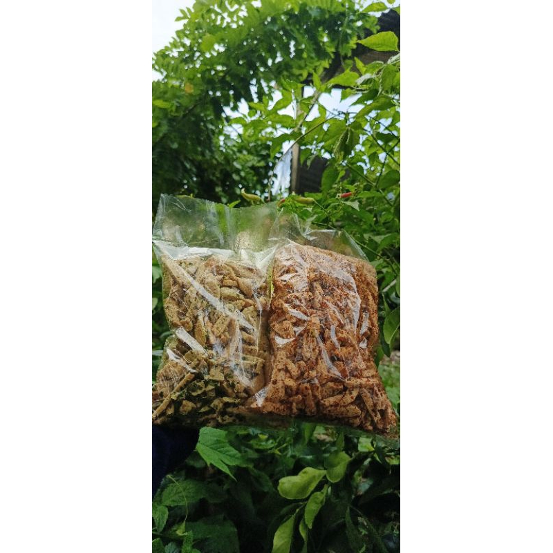 

100 gram BASRENG ORIGINAL DAN PEDAS DAUN JERUK