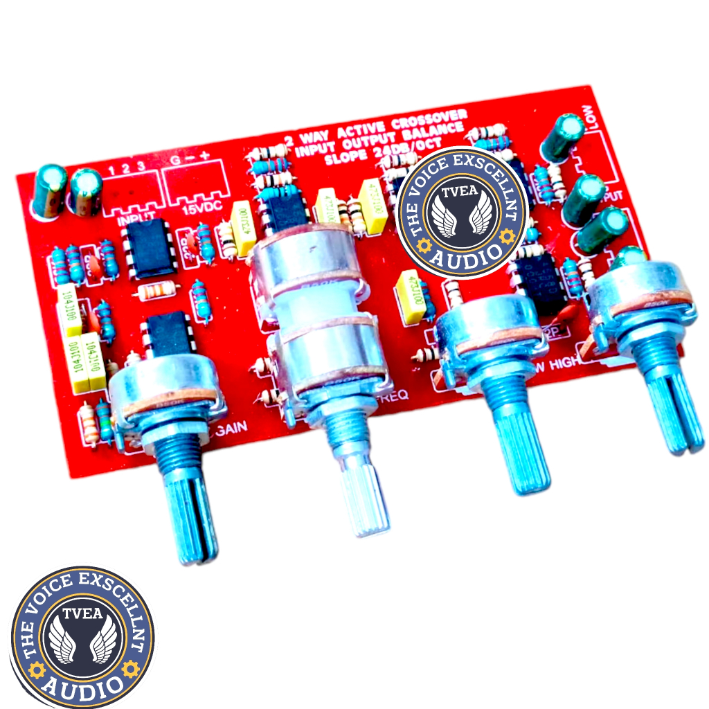 Kit Crossover Aktif 2 Way