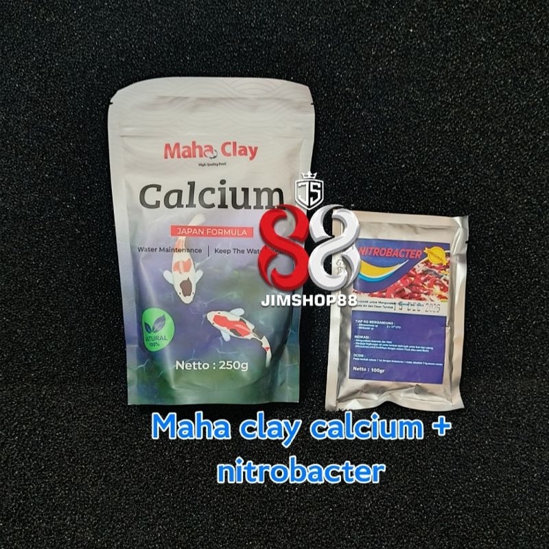 Probiotik Penjernih Kolam Ikan Paket 2in1 Clay Mineral dan Nitrobacter untuk Kualitas Air