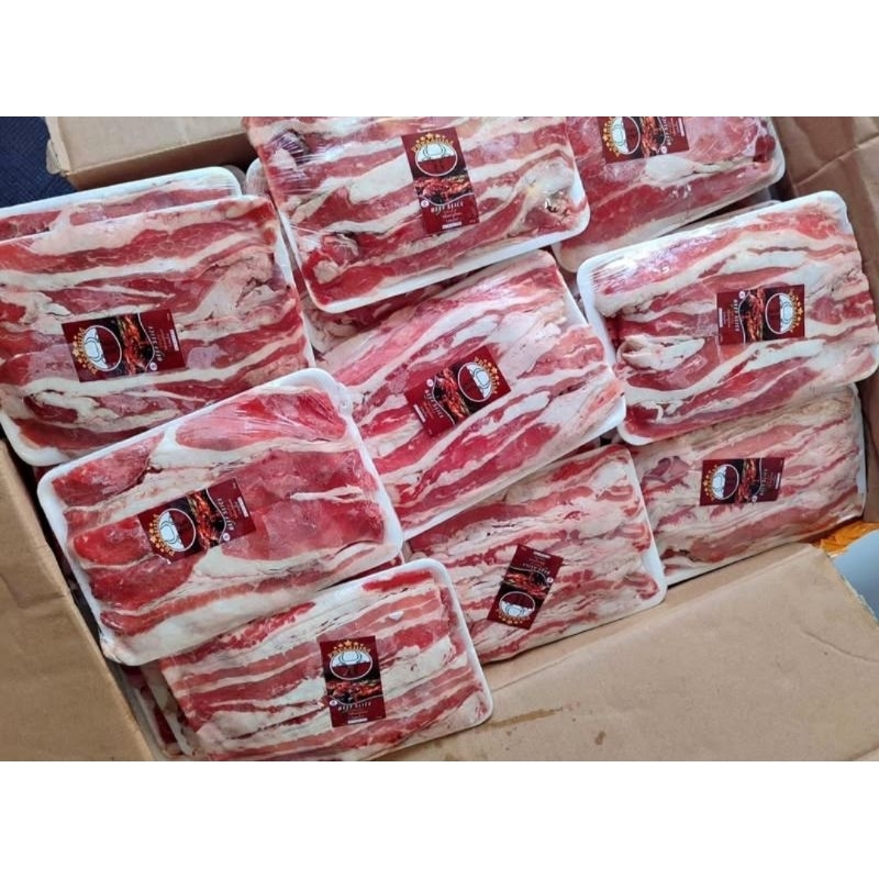 

BEEF SLICE MIX FAT 500GR