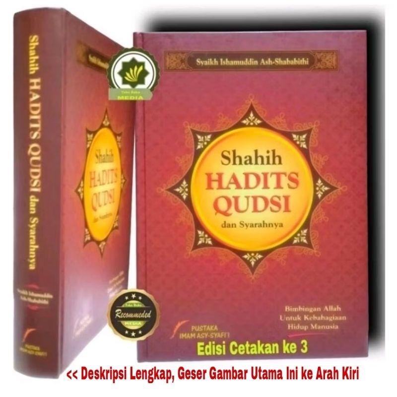 Buku SHAHIH HADITS QUDSI dan Syarahnya Kumpulan Hadist Shahih dari Hadis Hudsi Kumpulan Hadis Qudsi 